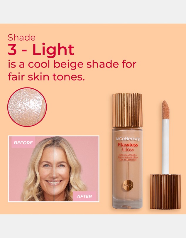 MCoBeauty - Flawless Glow Luminous Skin Filter - 3 (Light)