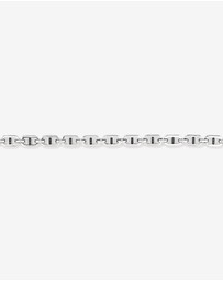 Michael Hill - Men's 0.30 Carat TW Men's Black Diamond Link Bracelet in Sterling Silver