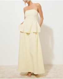 MON RENN - Solice Strapless Dress