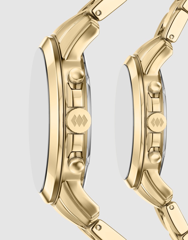 Fossil - Grant Gold Tone Chronograph Watch
