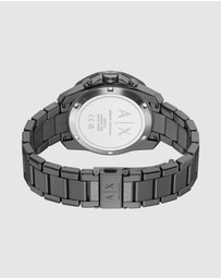 Armani Exchange - Gun-Metal Chronograph Watch
