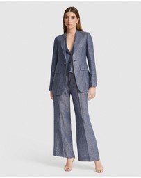 Oxford - Lola Pinstripe Line Jacket