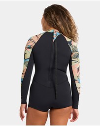 Billabong - Womens 2/2Mm Spring Fever Natural Long Sleeve Springsuit