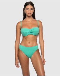 Nip Tuck Swim - Saranya Jacinta D/DD Underwire Bandeau Bikini Top
