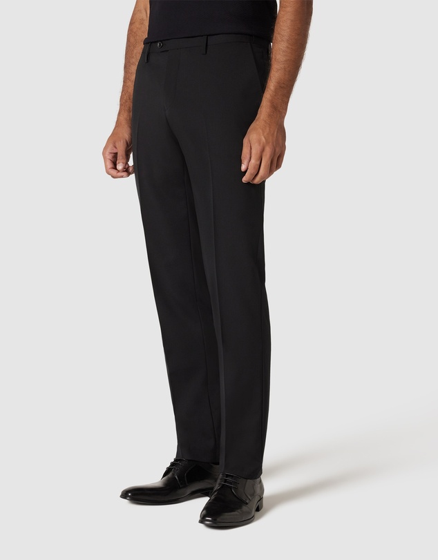 Politix - Wool Blend Regular Stretch Premium Tailored Pant