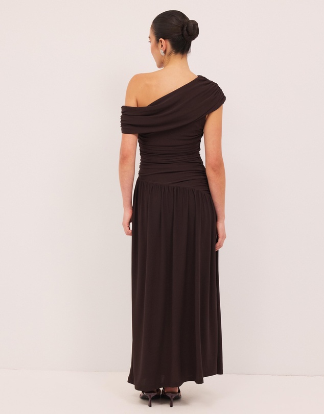 Calli - Aurelia Draped Jersey Maxi Dress