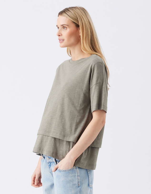 Ripe Maternity - Claud Nursing Tee