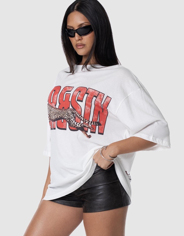 JGR & STN - Cheetah Oversized T-Shirt