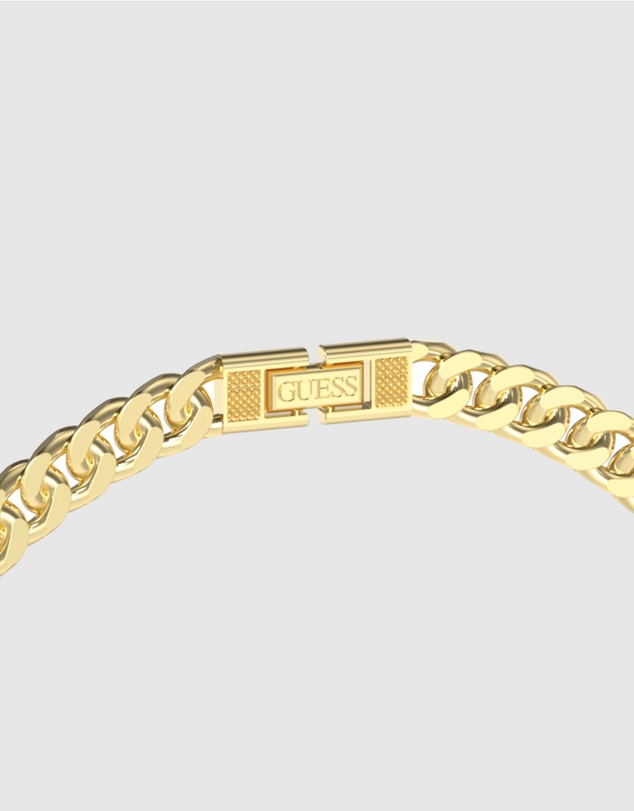 GUESS - Link City Gold Tone Necklace