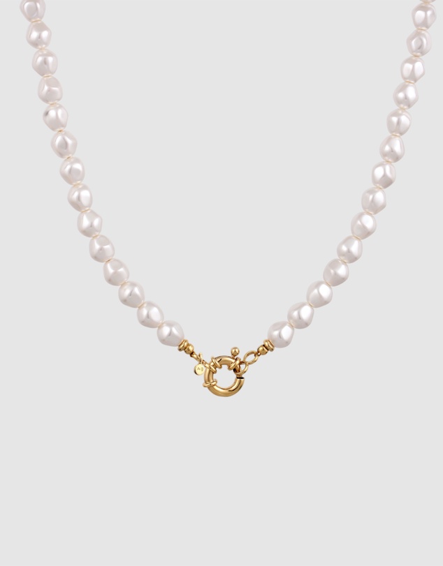 Elli Jewelry - Necklace Pearl 925 Sterling Silver