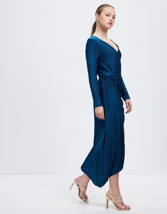 Romance by Honey and Beau - Farrah Long Sleeve Dress