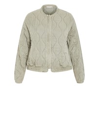 City Chic - Plus size Baylee Puffer Jacket - khaki