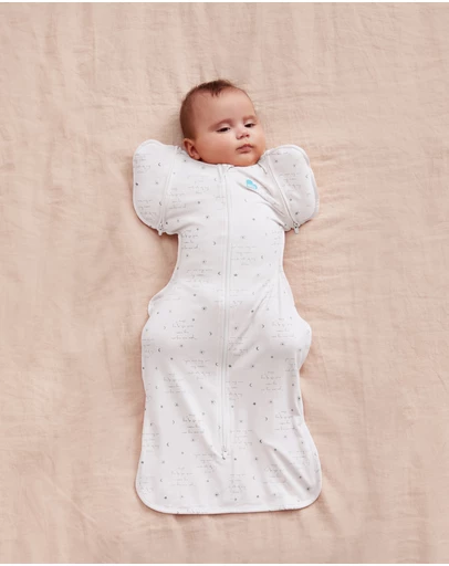 Love to Dream - Transition Bag 0.2 TOG Stretch Cotton You Are My... in White