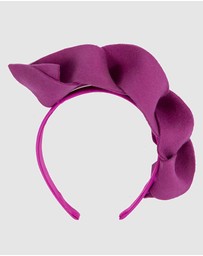 Max Alexander - Felt Fuchsia Spiral Fascinator