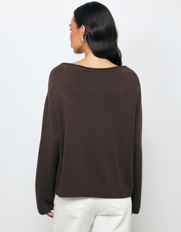 AERE - Nika Cotton Cashmere Knit Jumper