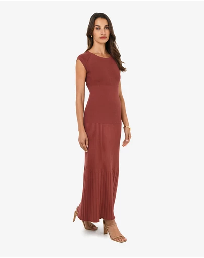 Forcast - Lourdes Ribbed Knit Dress