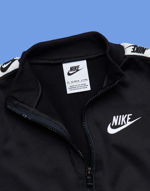 Nike - Full Zip Set With Logo Taping - Kids