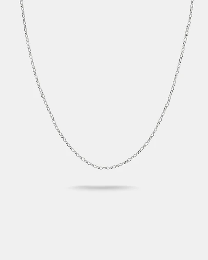 THOMAS SABO - Silver-Plated Charm Club Anchor Chain Necklace