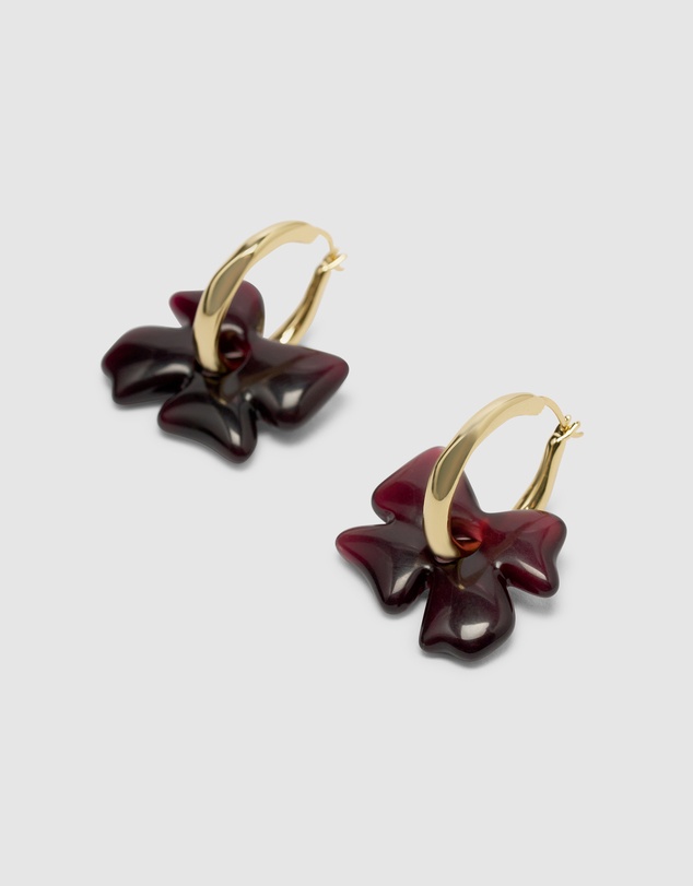 Brie Leon - Glass Flower Earrings