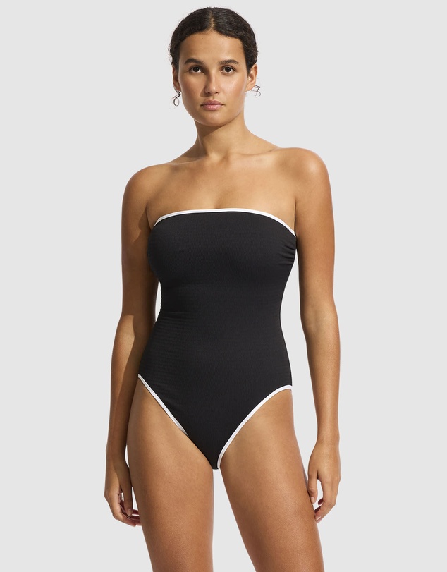 Seafolly - Beach Bound DD Bandeau One Piece