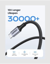 Ugreen - UGREEN 100W USB C to USB C Cable – Fast Charging Data Transfer 3.3FT Black