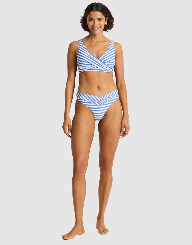 Sea Level Australia - Amour Cross Front Multifit Bra Top
