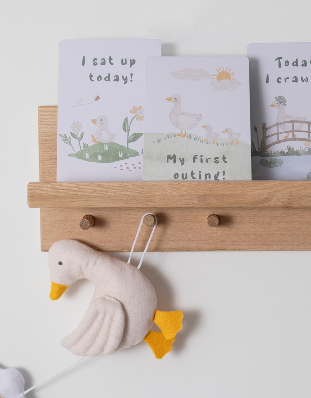 Living Textiles - Milestone Cards - Goosey Goosey