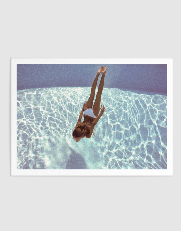 Olive et Oriel - Underwater Love Art Print