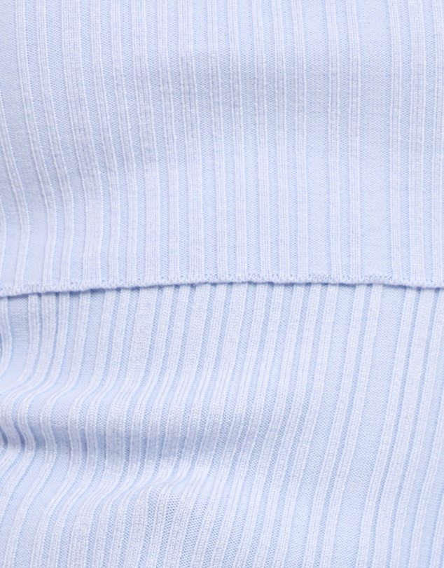 Petal & Pup - Junia Tie Back Knit Top - Pale Blue