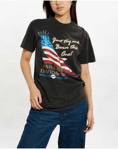 Vintage by The Real Deal - Pre Loved - 1989 Harley Davidson Tee