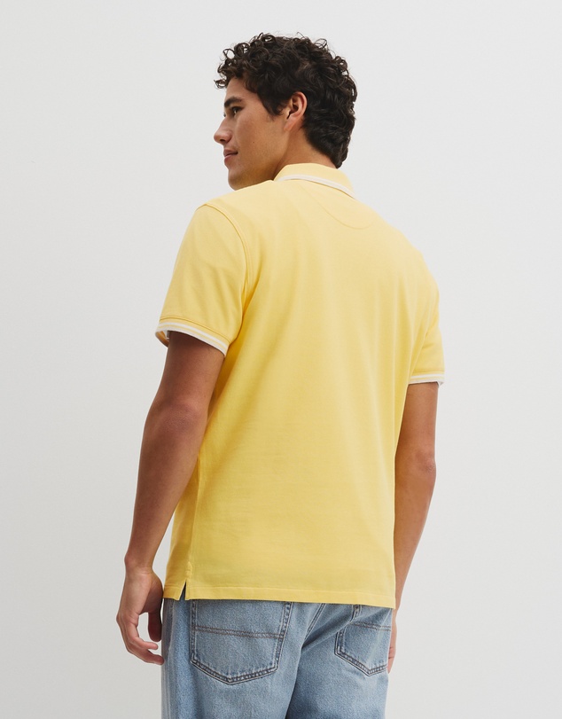 Country Road - Australian Cotton Cr Logo Pique Polo