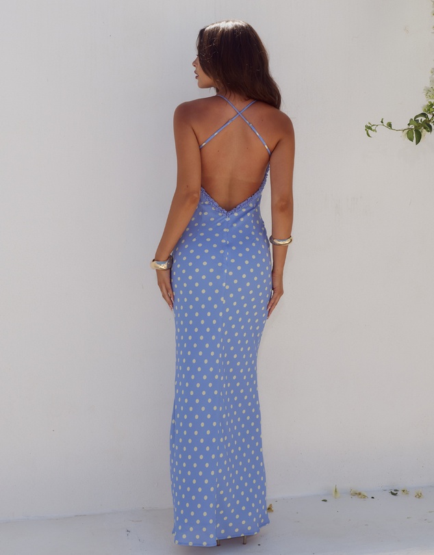 Runaway the Label - Monet Cross Back Maxi Dress