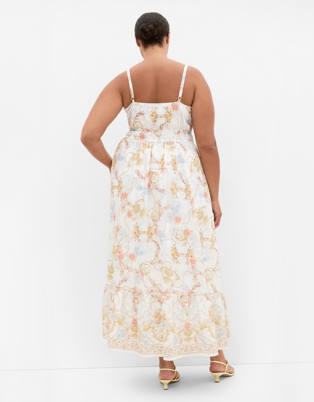 City Chic - Clover Opulent Print Maxi Dress