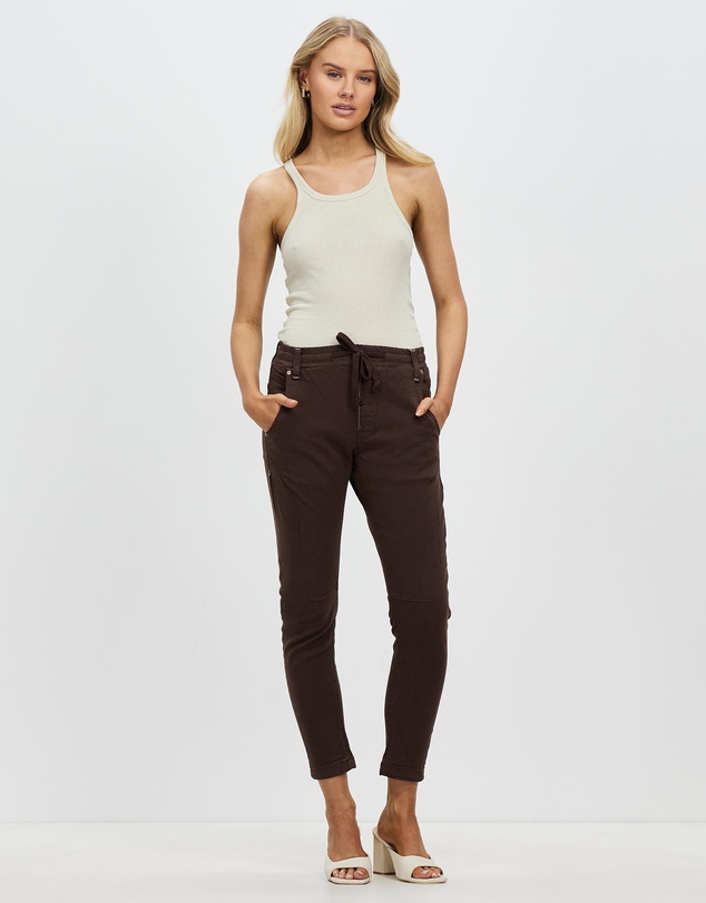 DRICOPER DENIM - Active Seal Brown Jeans