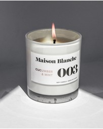 Maison Blanche - 003 Cucumber & Mint - Medium Candle