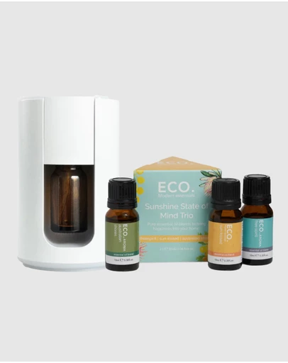 ECO. Modern Essentials - Cordless Travel Diffuser Arctic & Sunshine State of Mind Trio Collection