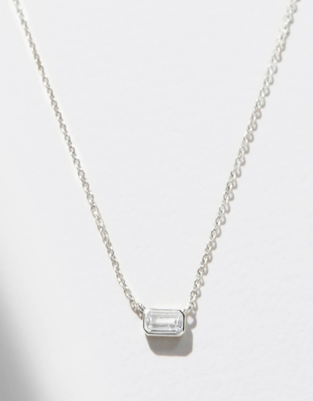 SAINT VALENTINE - Lineaire Necklace - Silver