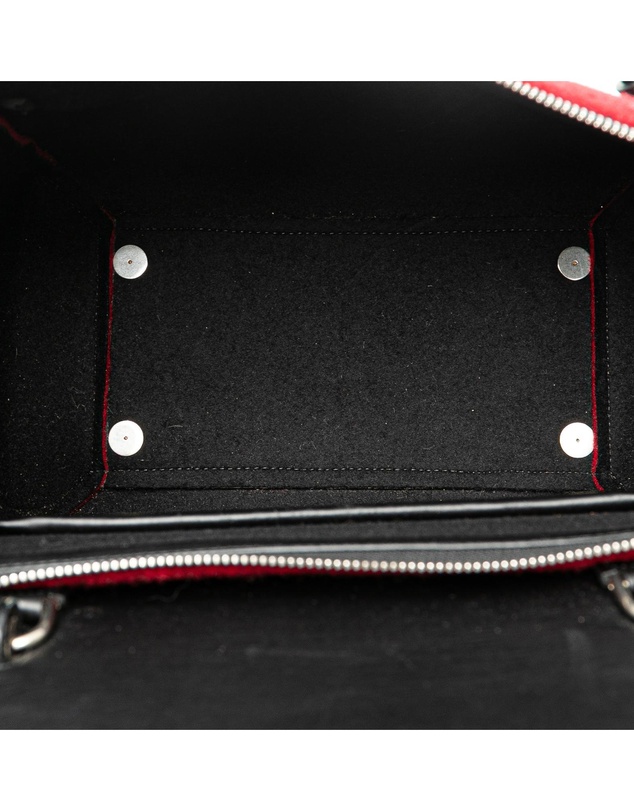 Pre-Loved by Azura Reborn - Pre-Loved Mini Felt and Calfskin Belt Satchel
