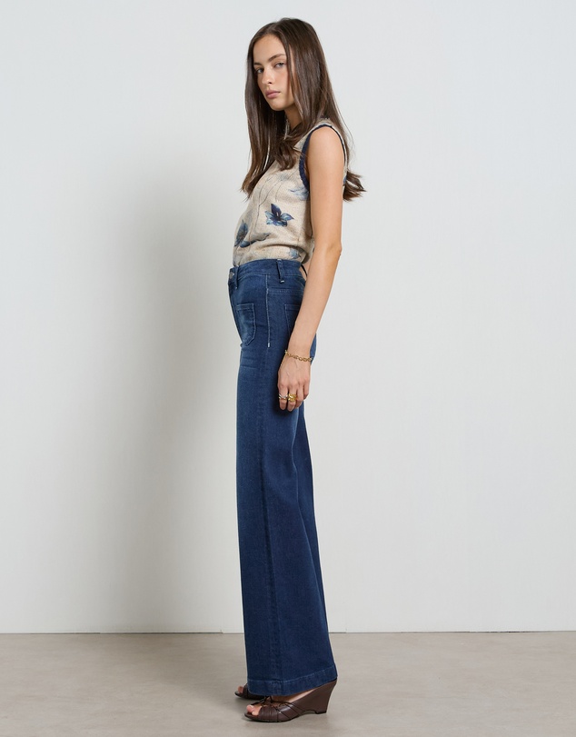 DRICOPER DENIM - Indy High Rise Wide Leg Jeans