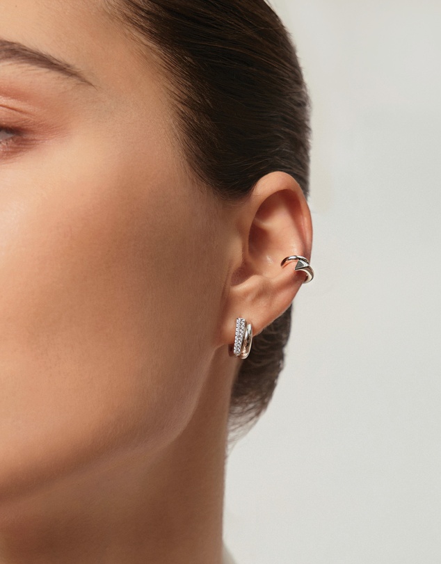 Ania Haie - Ania Haie Silver Spike Wrap Ear Cuff