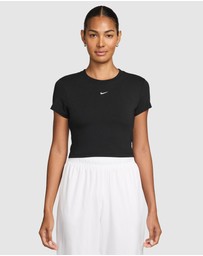 Nike - Sportswear Chill Knit Cropped T-Shirt