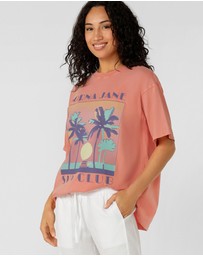 Lorna Jane - Vacation Washed Boyfriend T-Shirt