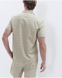 UNISON - Tile Geo Regular Fit Shirt