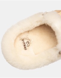 EVERAU - EverAU Ugg Creago Cow Suede Upper Loafer Oxfords Flats