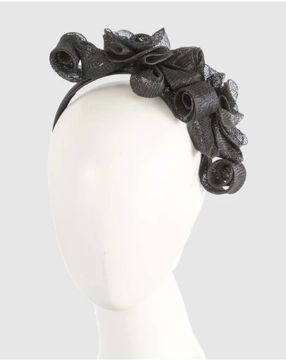 Max Alexander - Sinamay Curls Fascinator