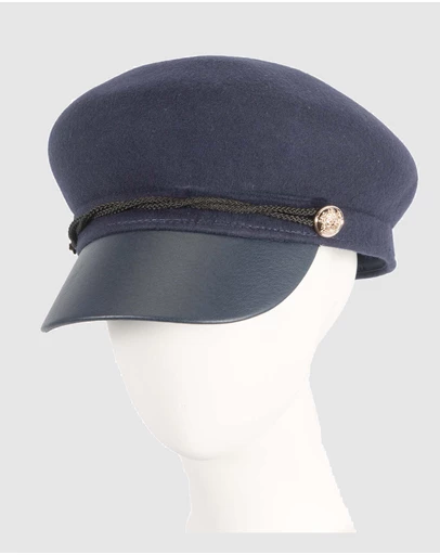 Max Alexander - Felt Winter Captains Hat