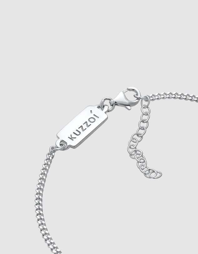 Kuzzoi - ICONIC EXCLUSIVE - Classic Curb Chain Bracelet in 925 Sterling Silver