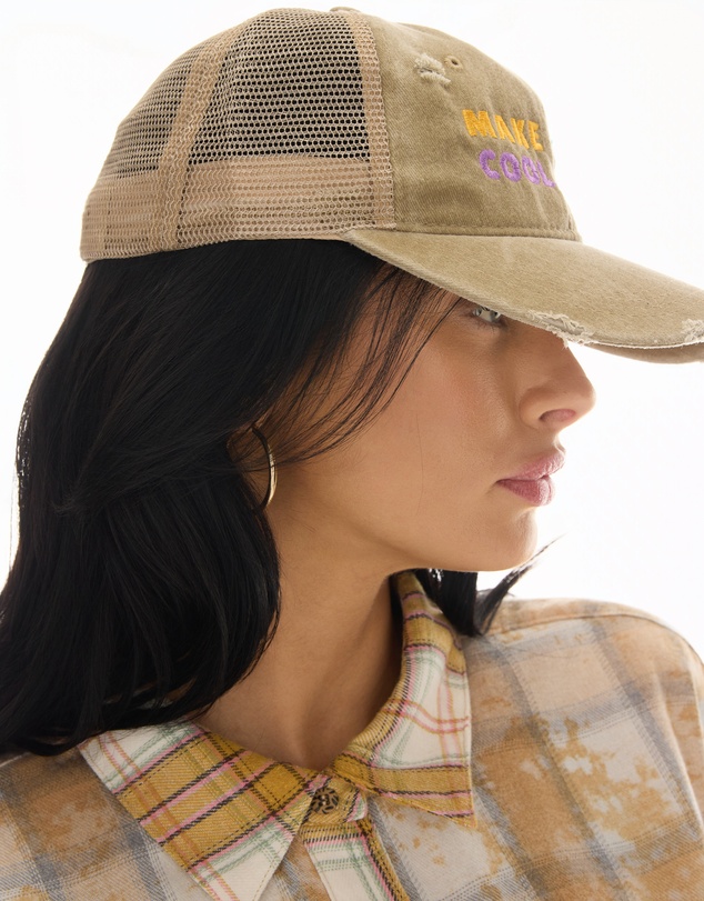 THE TALES - Make Earth Cool Again Destroyed Trucker Cap