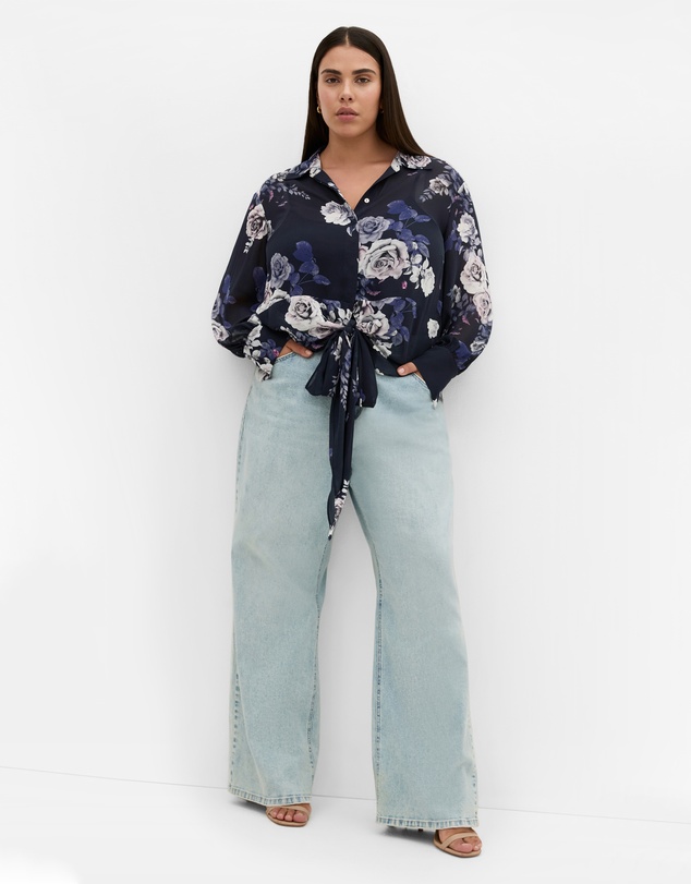 City Chic - Janine Print Shirt