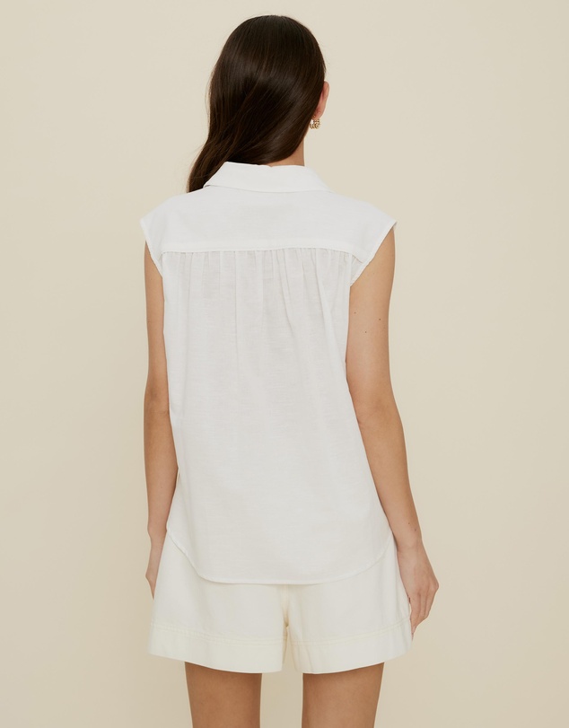 The Fated - Lucie Linen Blend Shirt